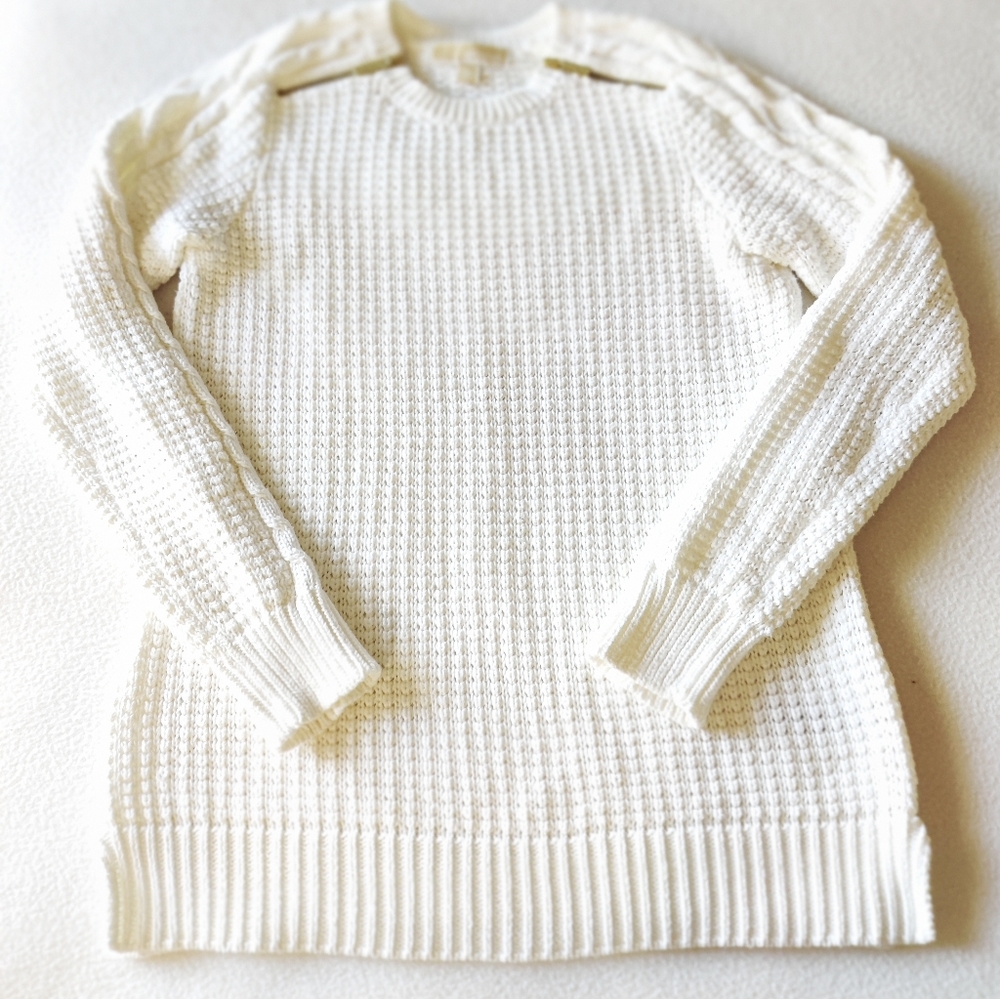 (SM) Michael Kors White Cream Sweater